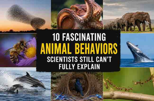 fascinating animal behaviors